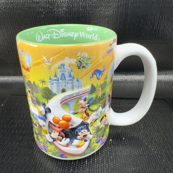 Walt Disney World Characters Grampa Coffee Cup Mug Ceramic 3D Raised Mug Cup VTG - Picture 1 of 10
